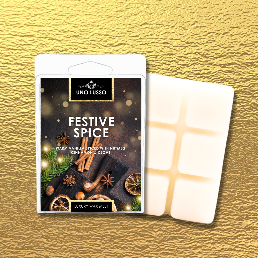 Festive Spice Wax Melt Clamshell