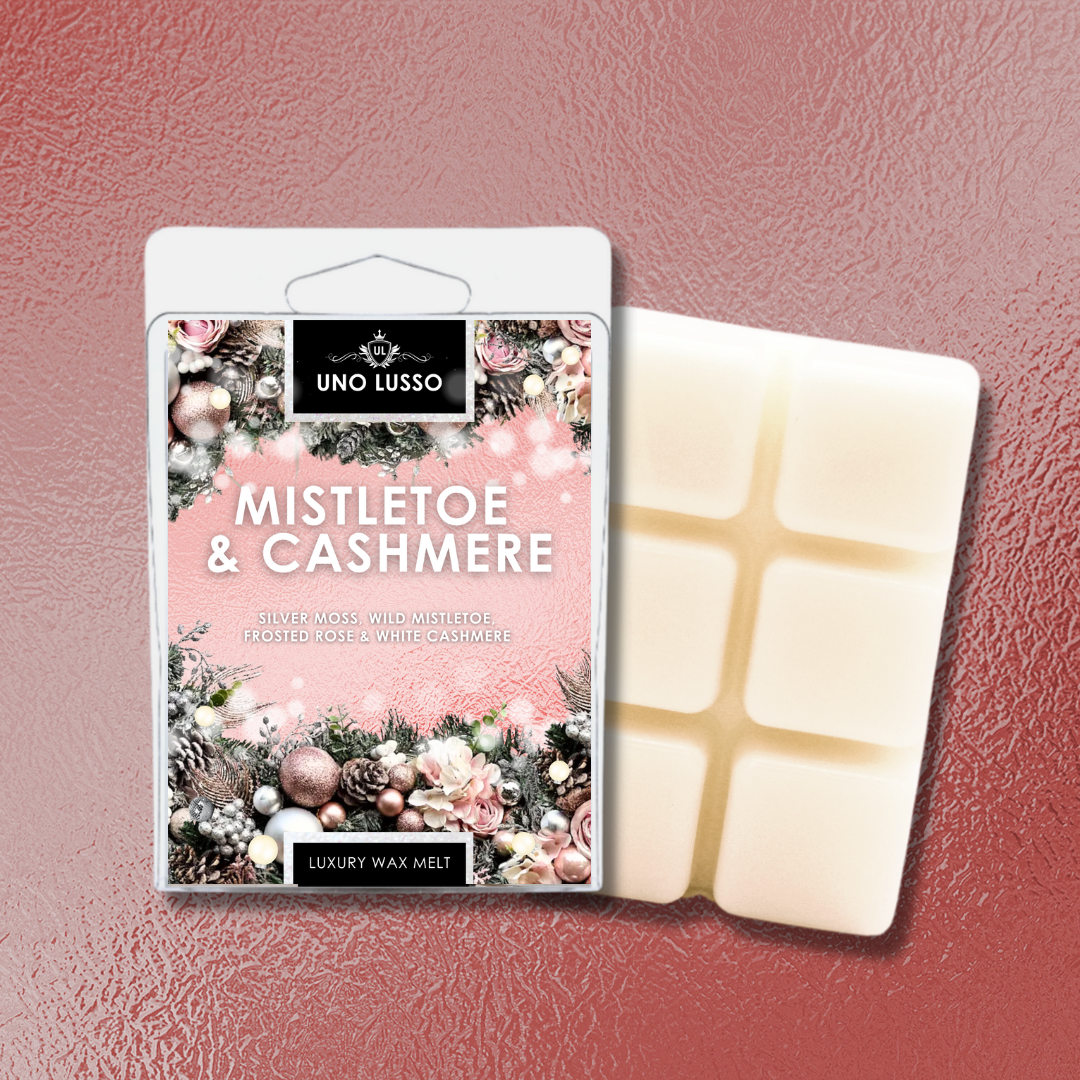 Mistletoe & Cashmere Wax Melt Clamshell