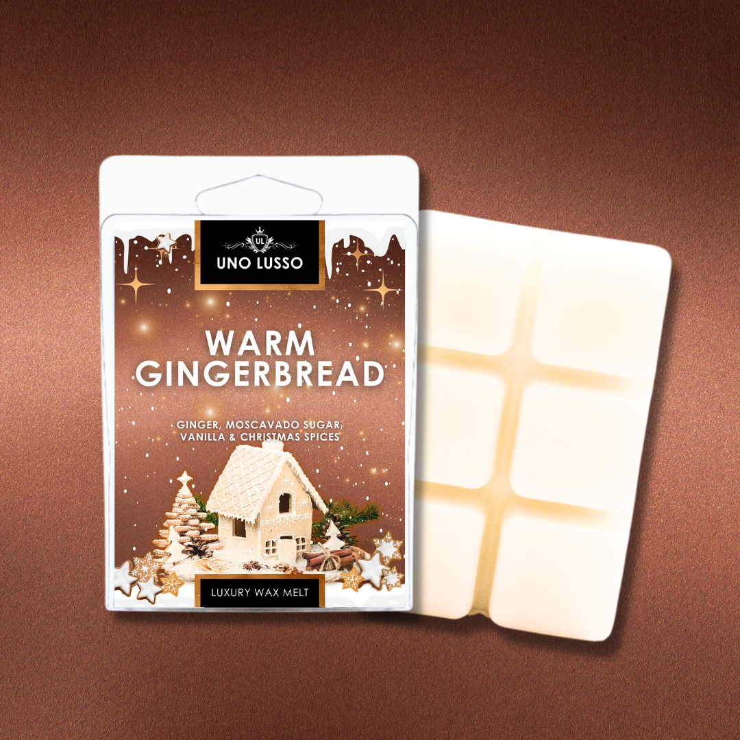 Warm Gingerbread Wax Melt Clamshell