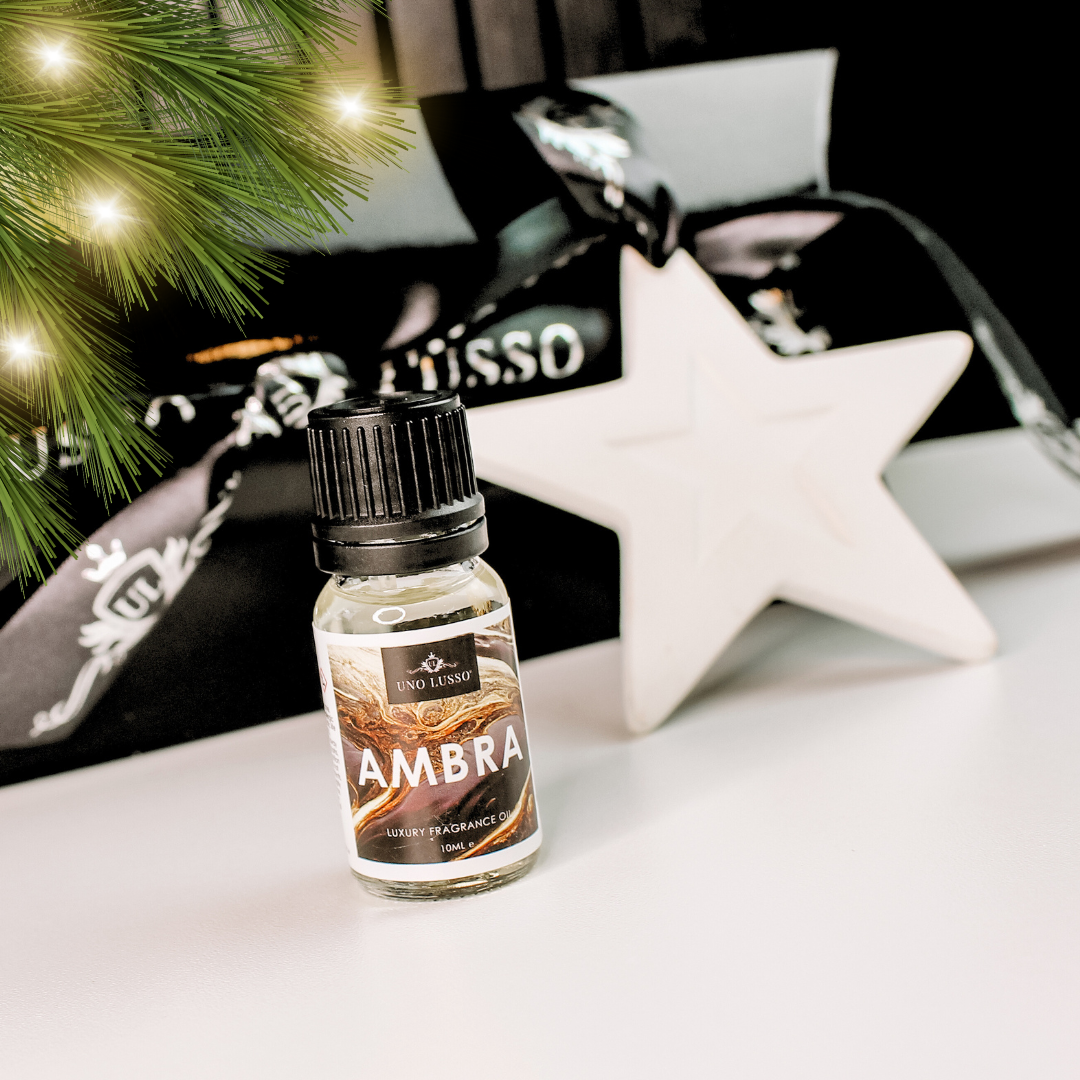 Ceramic Scent Star with Fragrance Oil Gift