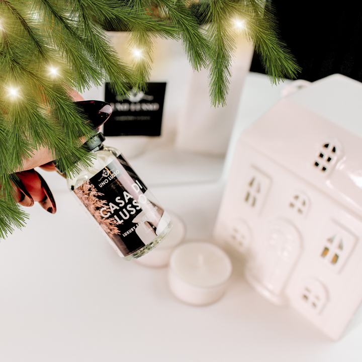 Christmas House & Fragrance Oil Gift