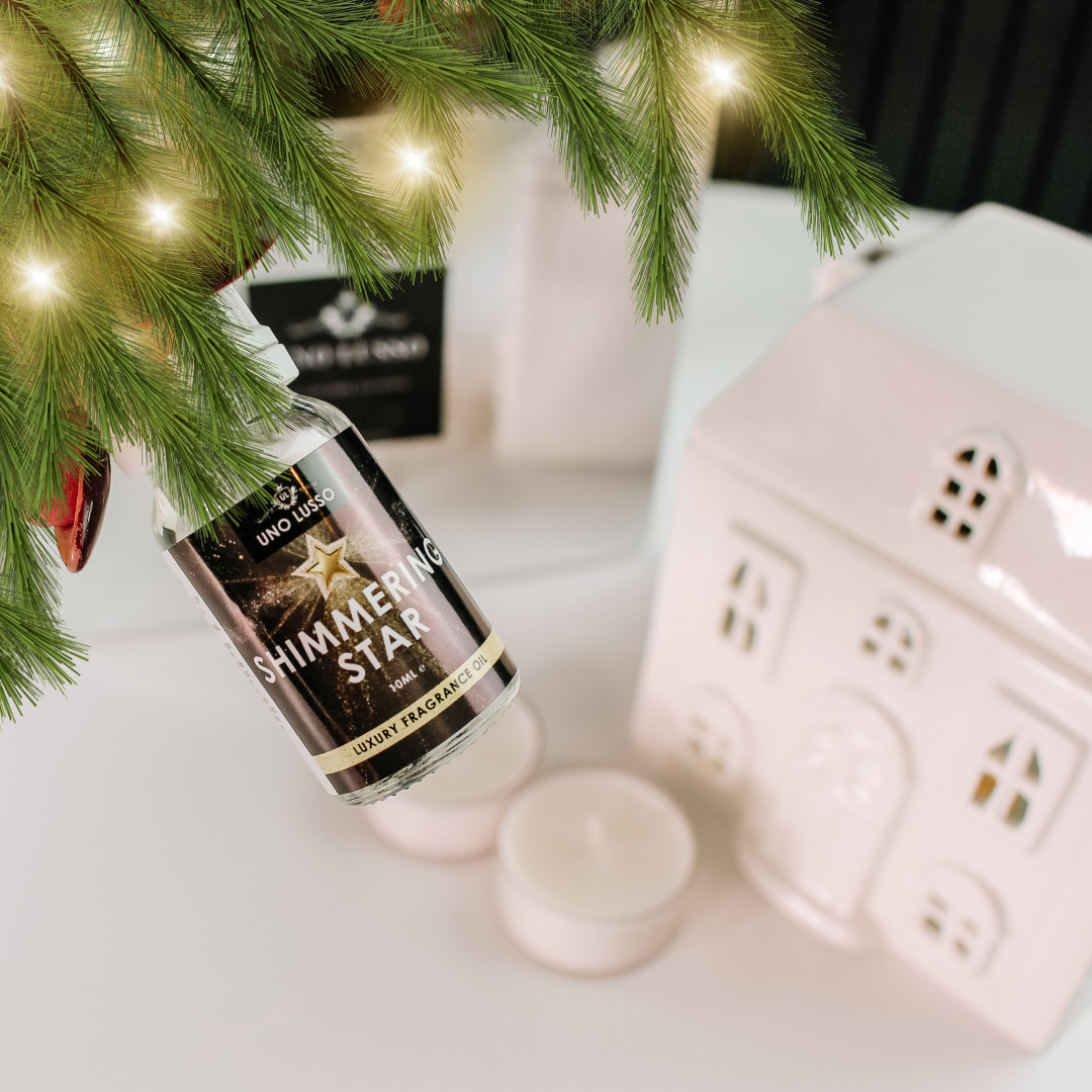 Christmas House & Fragrance Oil Gift