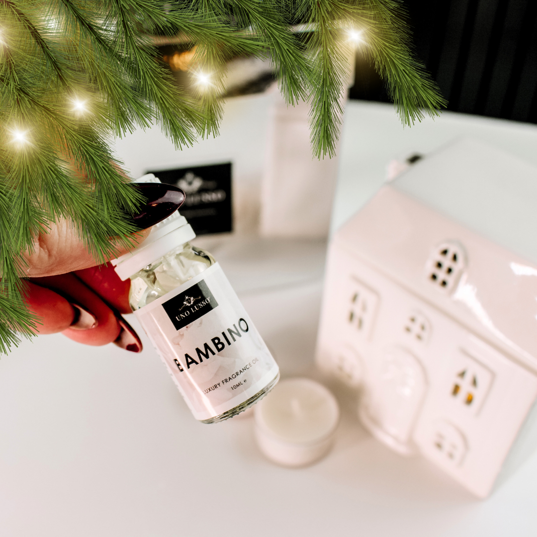 Christmas House & Fragrance Oil Gift
