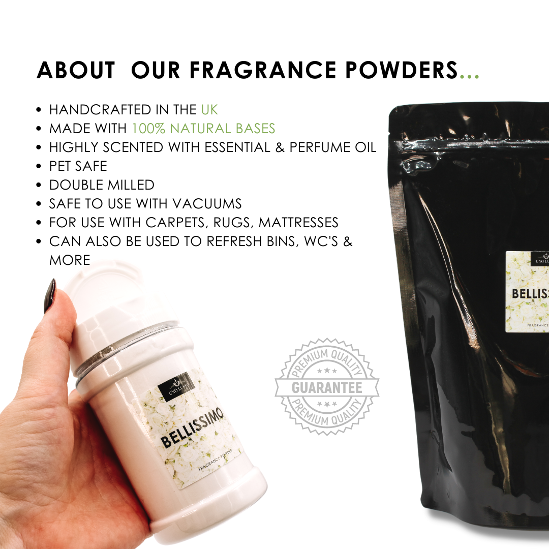 Facts about Uno Lusso Fragrance Powder