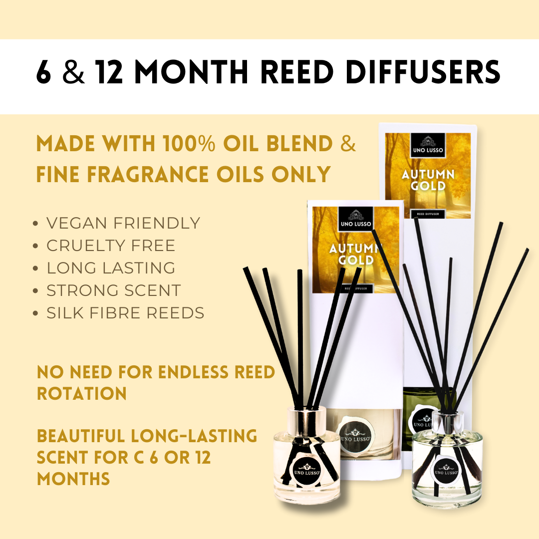 Autumn Gold Luxury Reed Diffusers