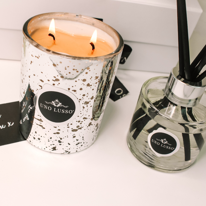Luxe Shimmer Candle & Diffuser Gift Set - Bellissimo