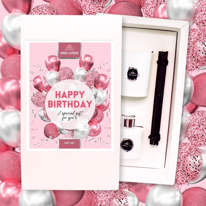 Birthday Candle &  Diffuser Gift Set