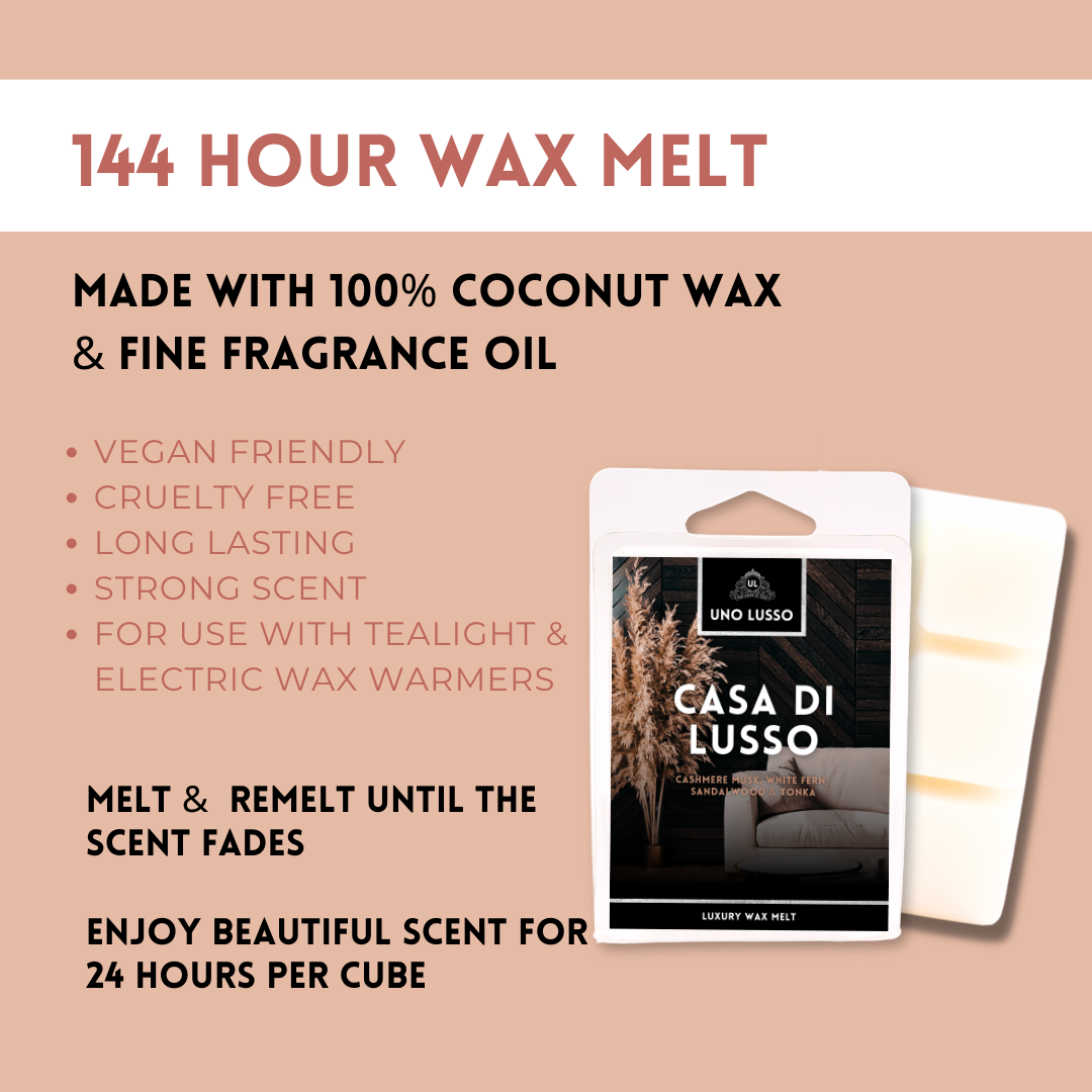 Casa Di Lusso Wax Melt Clamshell