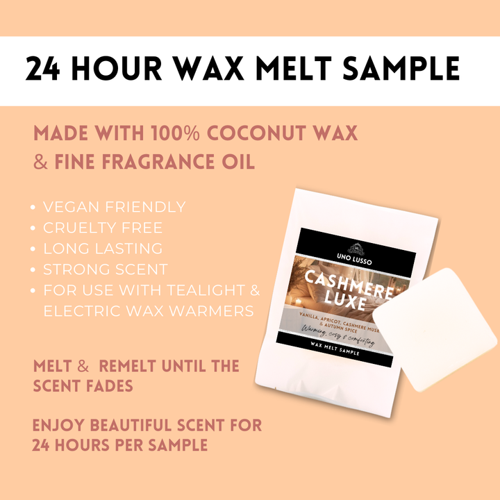 Cashmere Luxe Wax Melt Sample