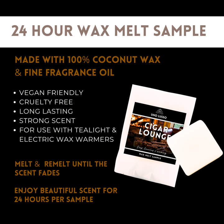 Cigar Lounge Wax Melt Sample