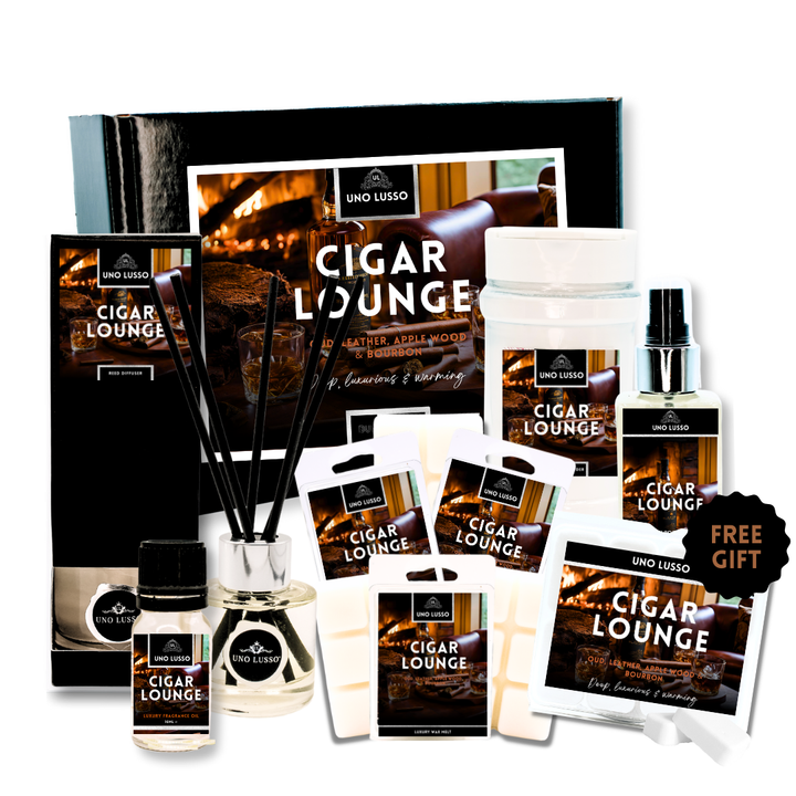 Cigar Lounge Home Fragrance Bundle Box