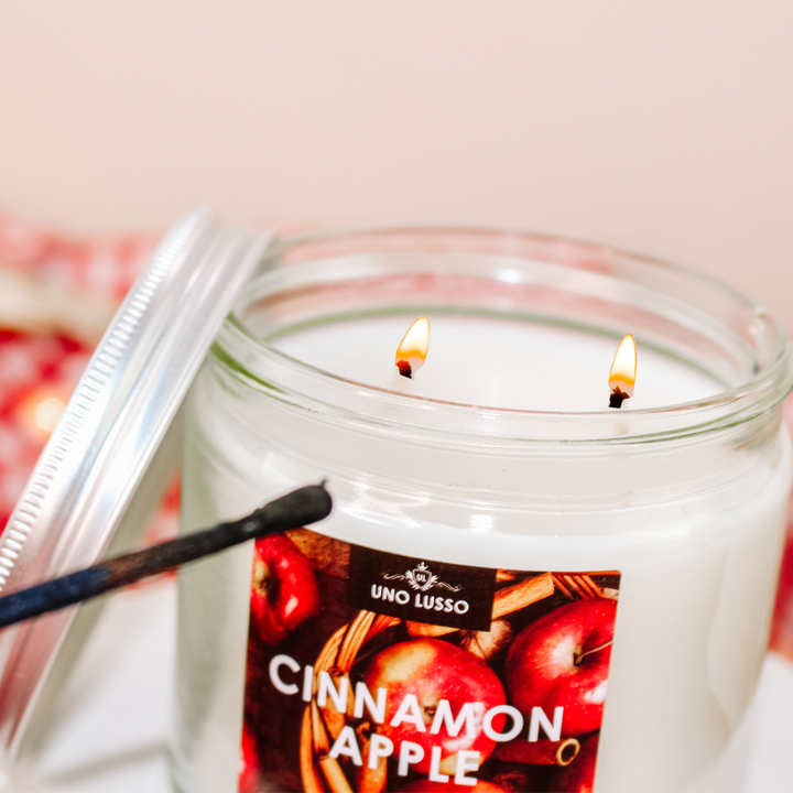 Cinnamon Apple Candle Jar