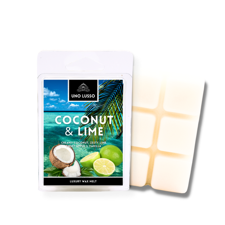Coconut & Lime Wax Melt Clamshell