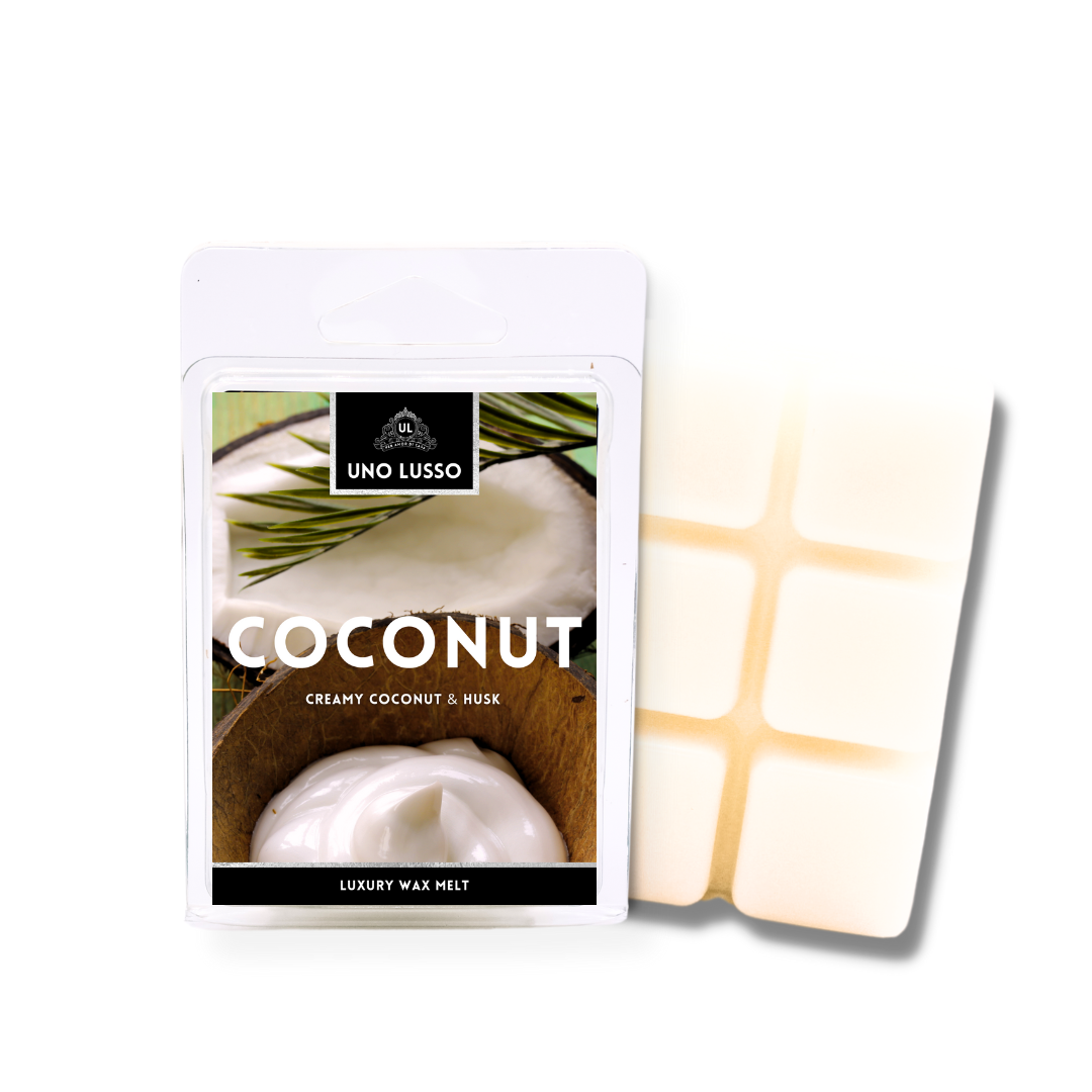 Coconut Wax Melt Clamshell