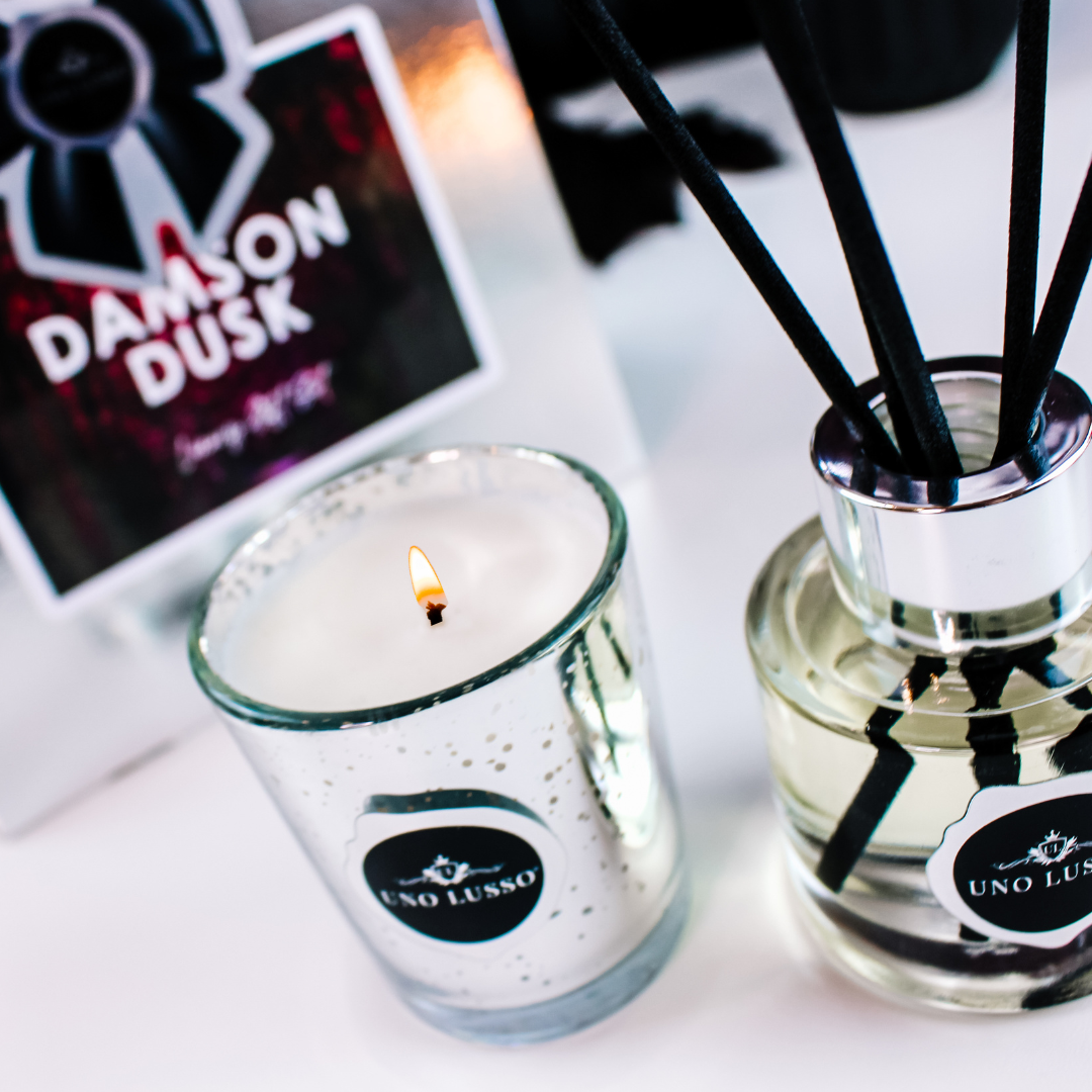 Damson Dusk Autumn Candle Diffuser Gift