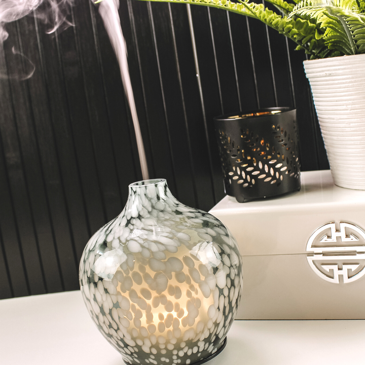 Dolce grey glass mist diffuser