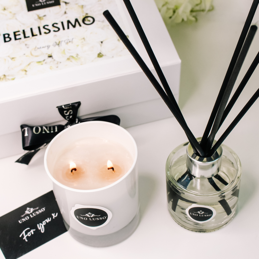Bellissimo Gloss Candle & Diffuser Gift Set