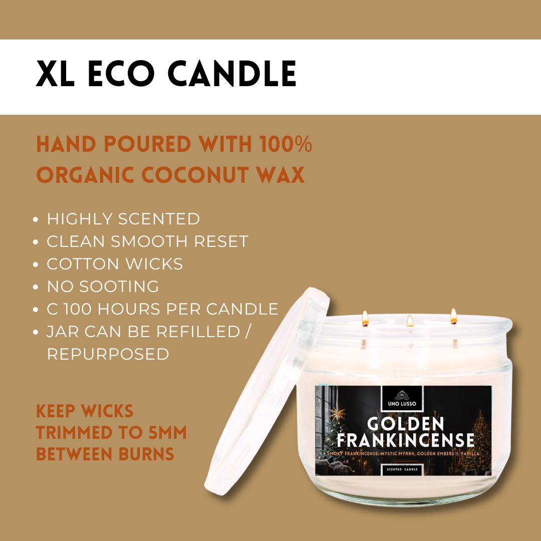 Golden Frankincense Eco Candle