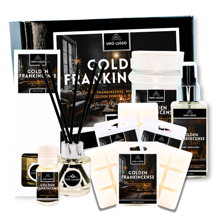 Golden Frankincense Home Fragrance Bundle