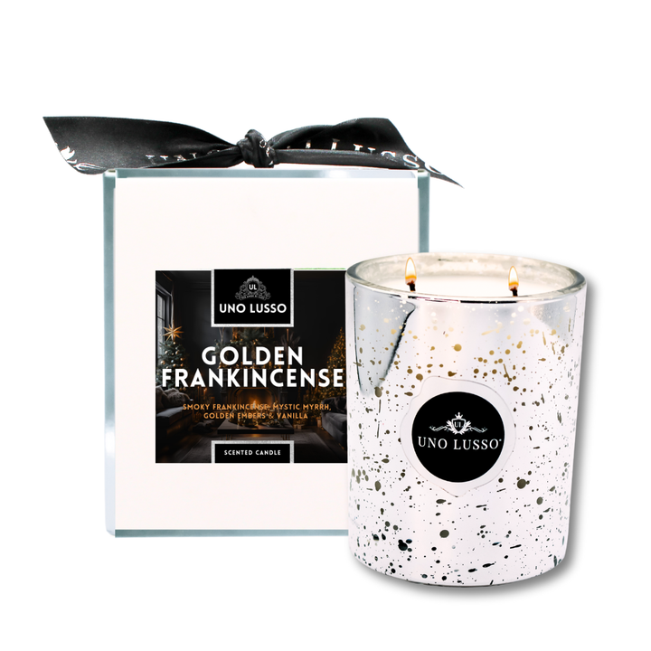 Golden Frankincense Shimmer Candle