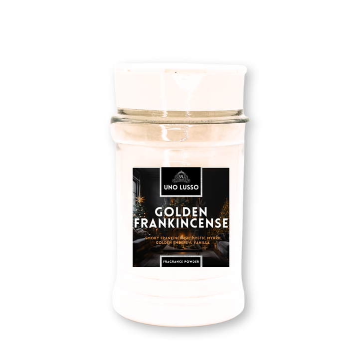 Golden Frankincense Fragrance Powders