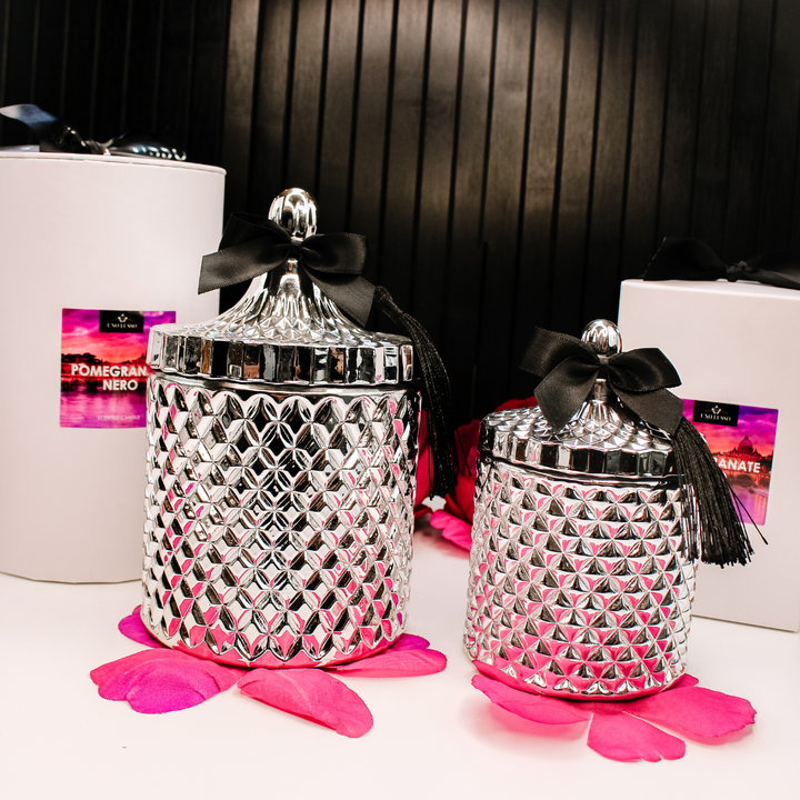 Venetian Candle - Pomegranate Nero