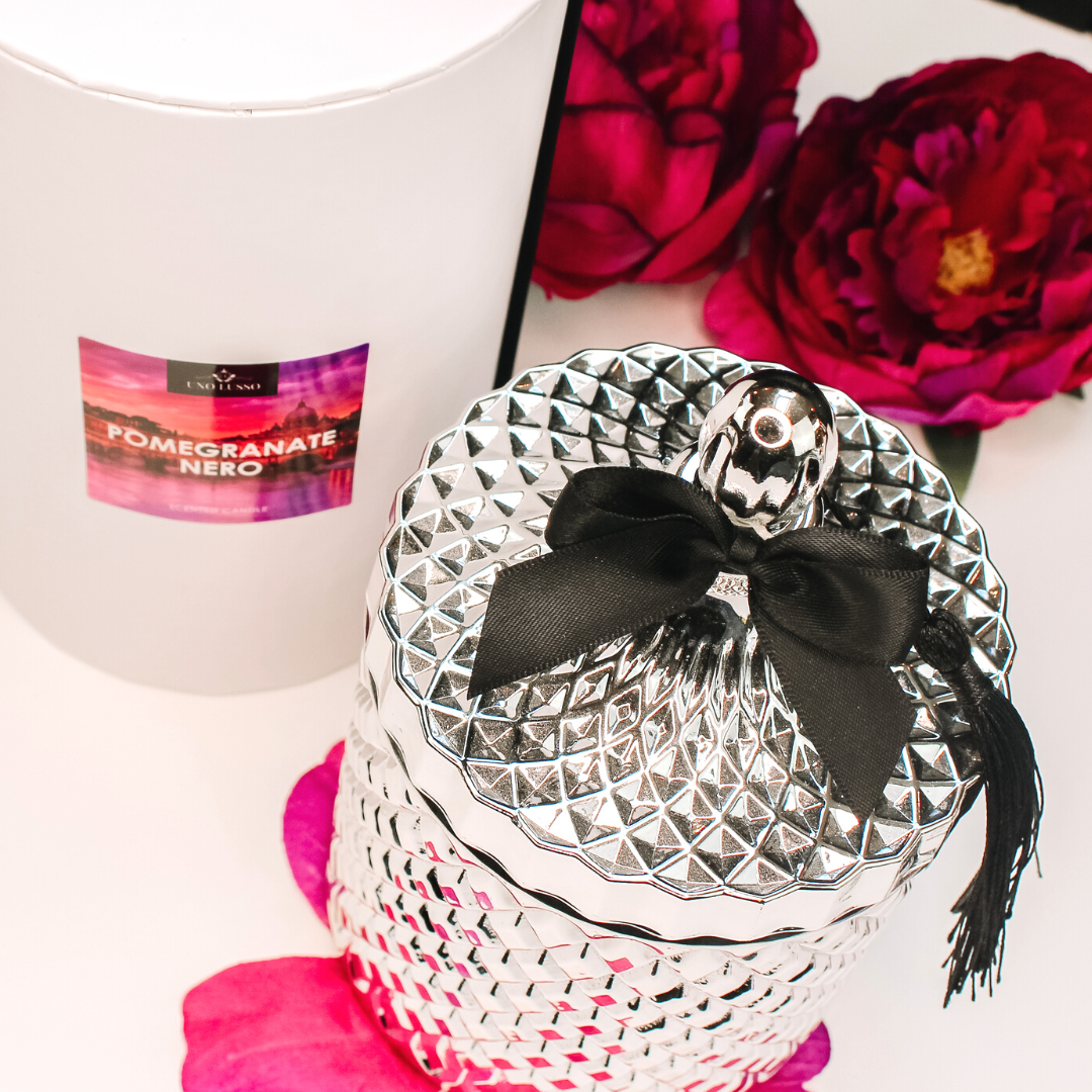 Venetian Candle - Pomegranate Nero
