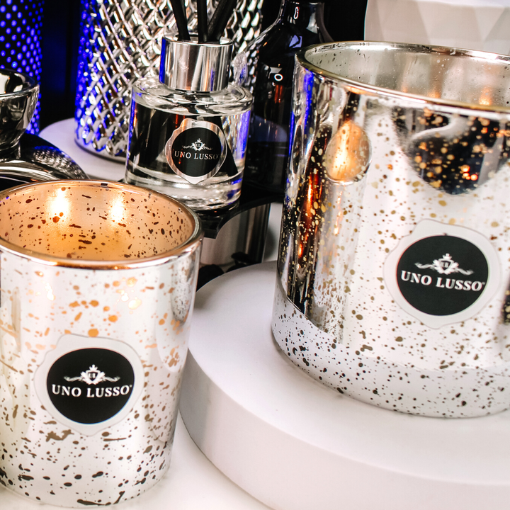 Grande and luxe shimmer candle