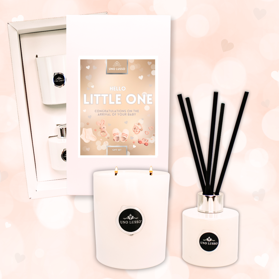 New Baby Candle &  Diffuser Gift Set