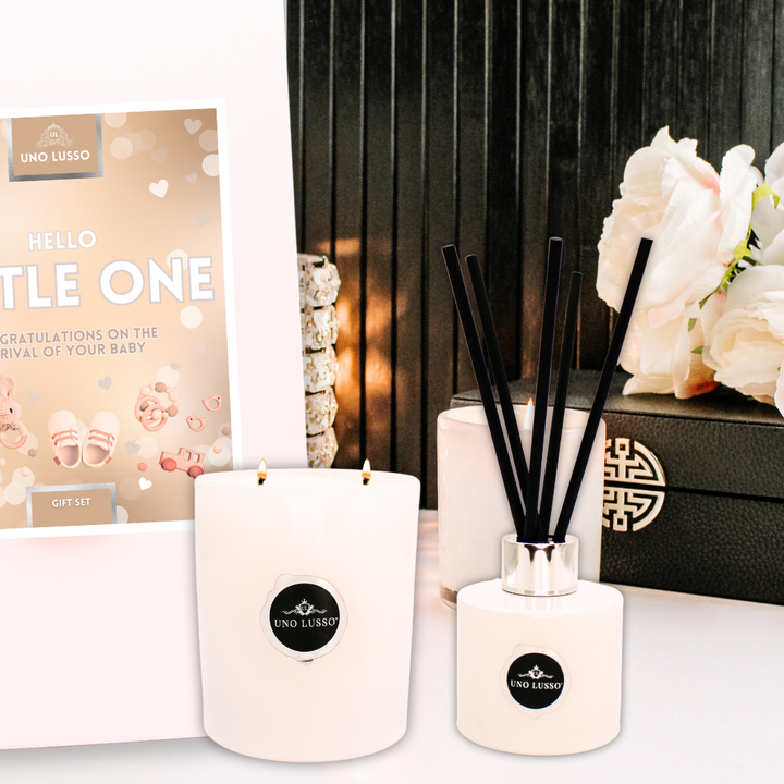 New Baby Candle &  Diffuser Gift Set