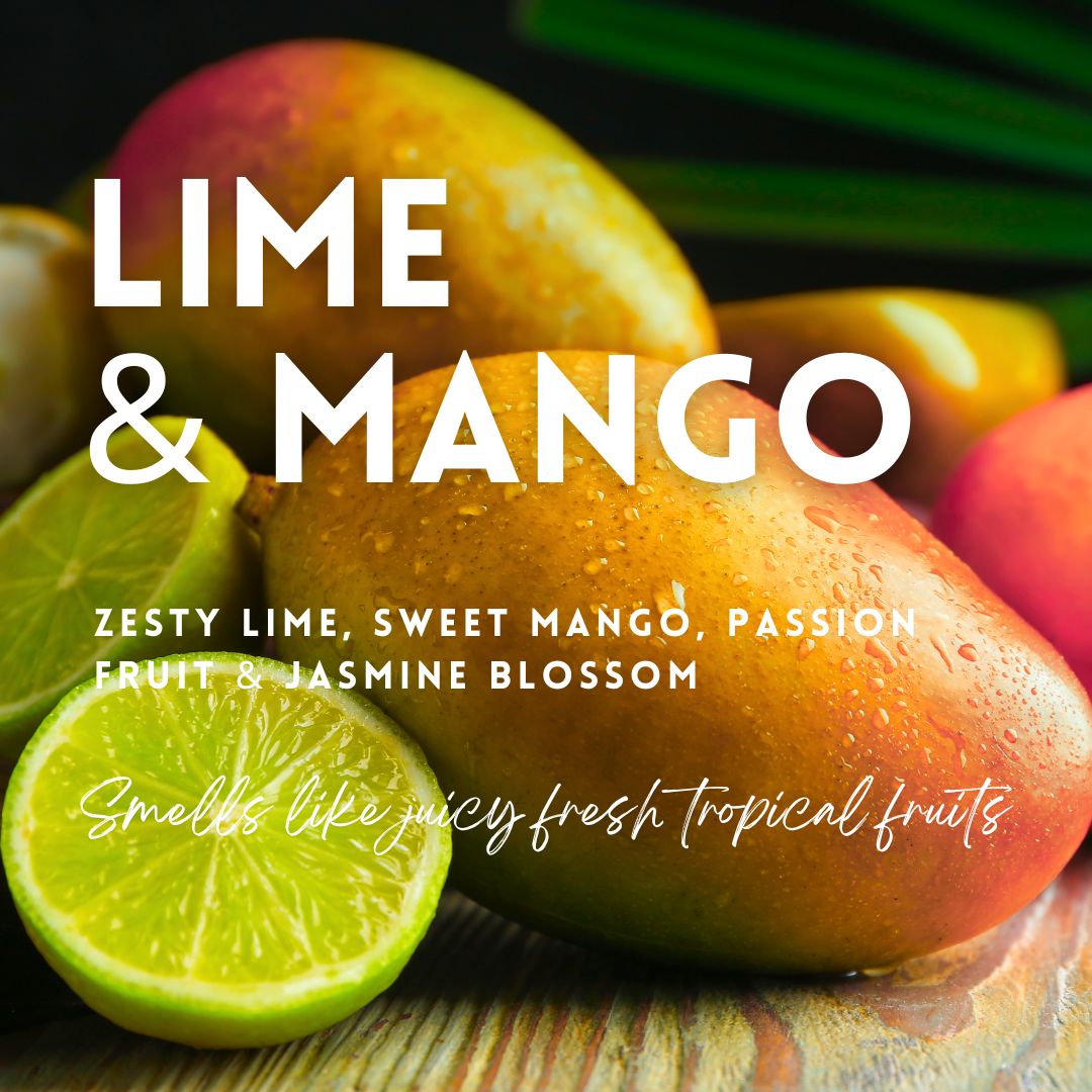 Lime & Mango Wax Melt Clamshell
