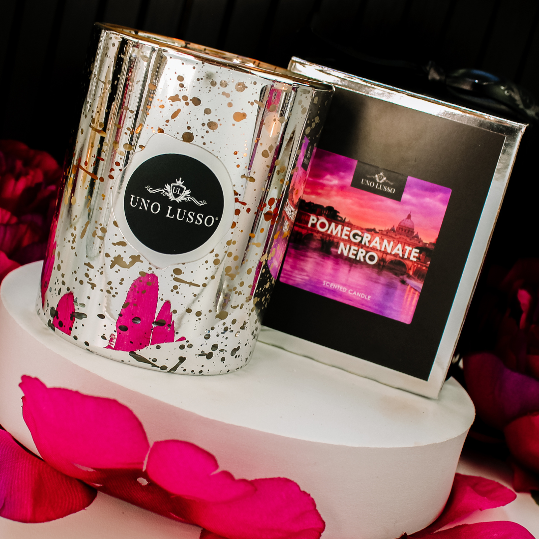 Luxe Shimmer Candle by Uno Lusso