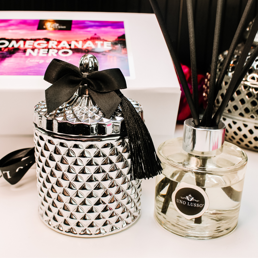 Luxe Venetian Candle & Diffuser Gift by Uno Lusso