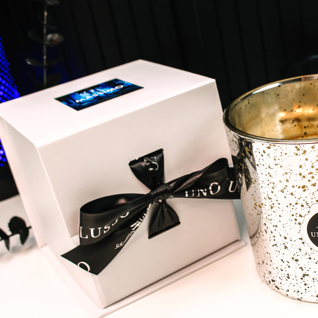 Luxury XL Silver Candle 
