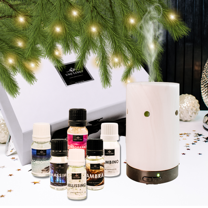 Mist Diffuser & Oil Collection Gift Set