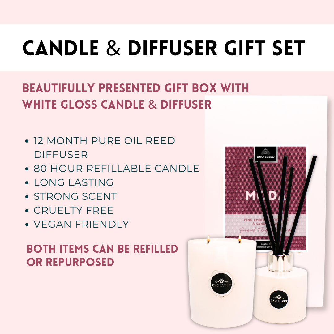 Moda Luxe Candle & Diffuser Gift Set