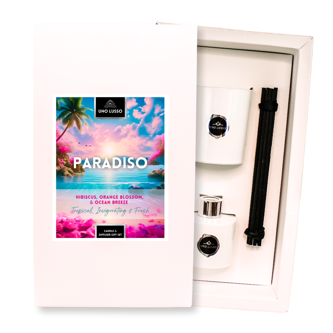 Paradiso Luxe Candle & Diffuser Gift Set