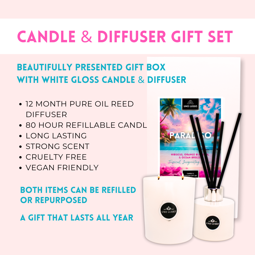 Paradiso Luxe Candle & Diffuser Gift Set