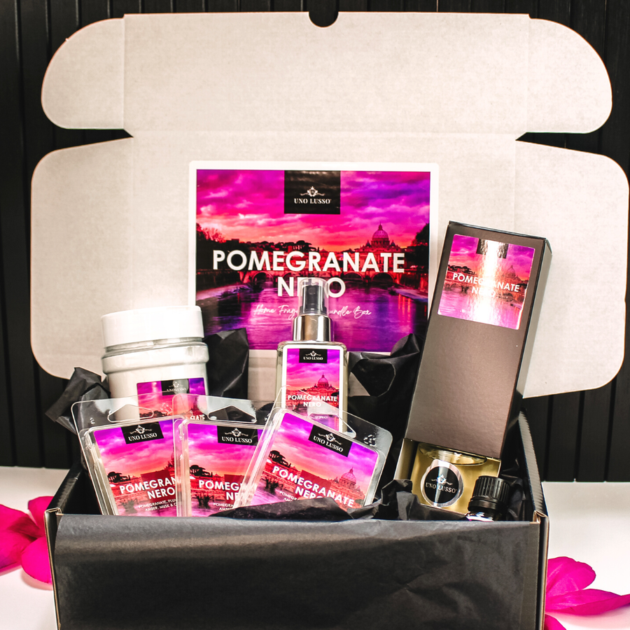 Pomegranate Nero Home Fragrance Bundle Box