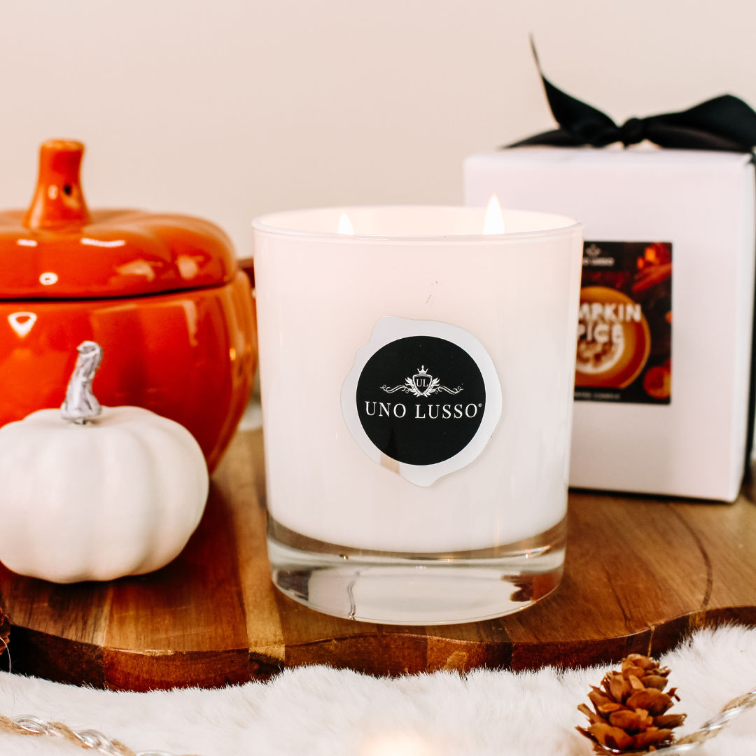 Pumpkin Spice White Candle