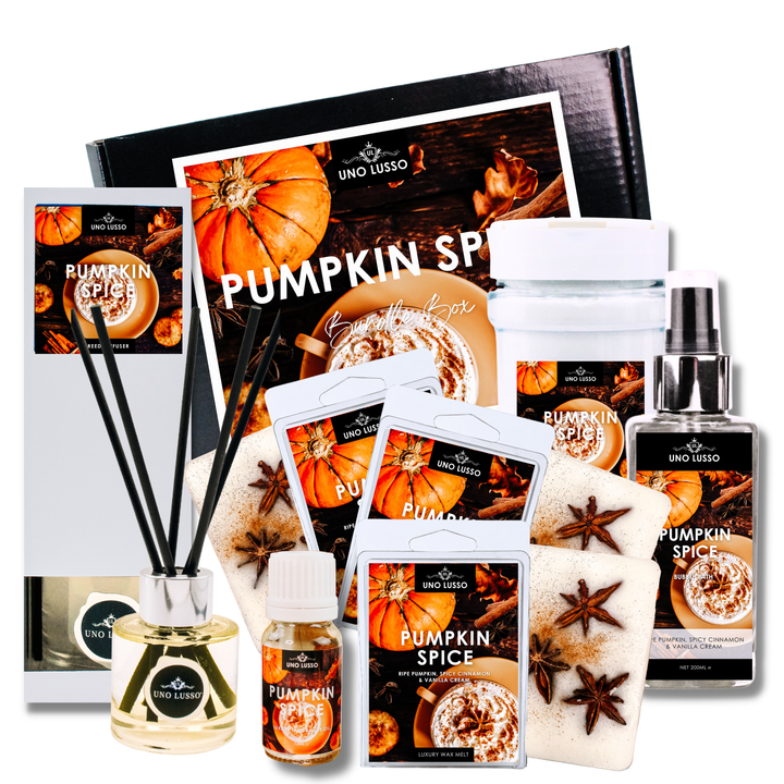 Pumpkin Spice Home Fragrance Bundle Box