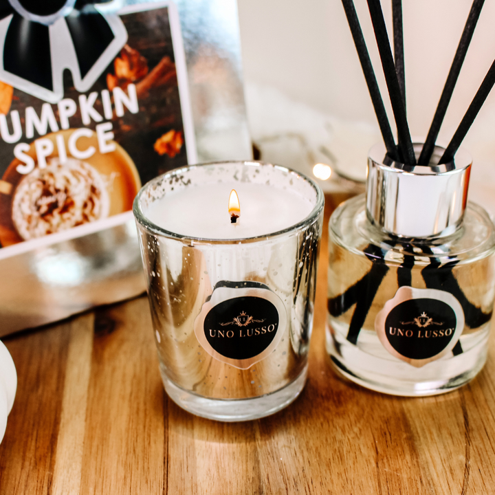 Pumpkin Spice mini candle diffuser gift