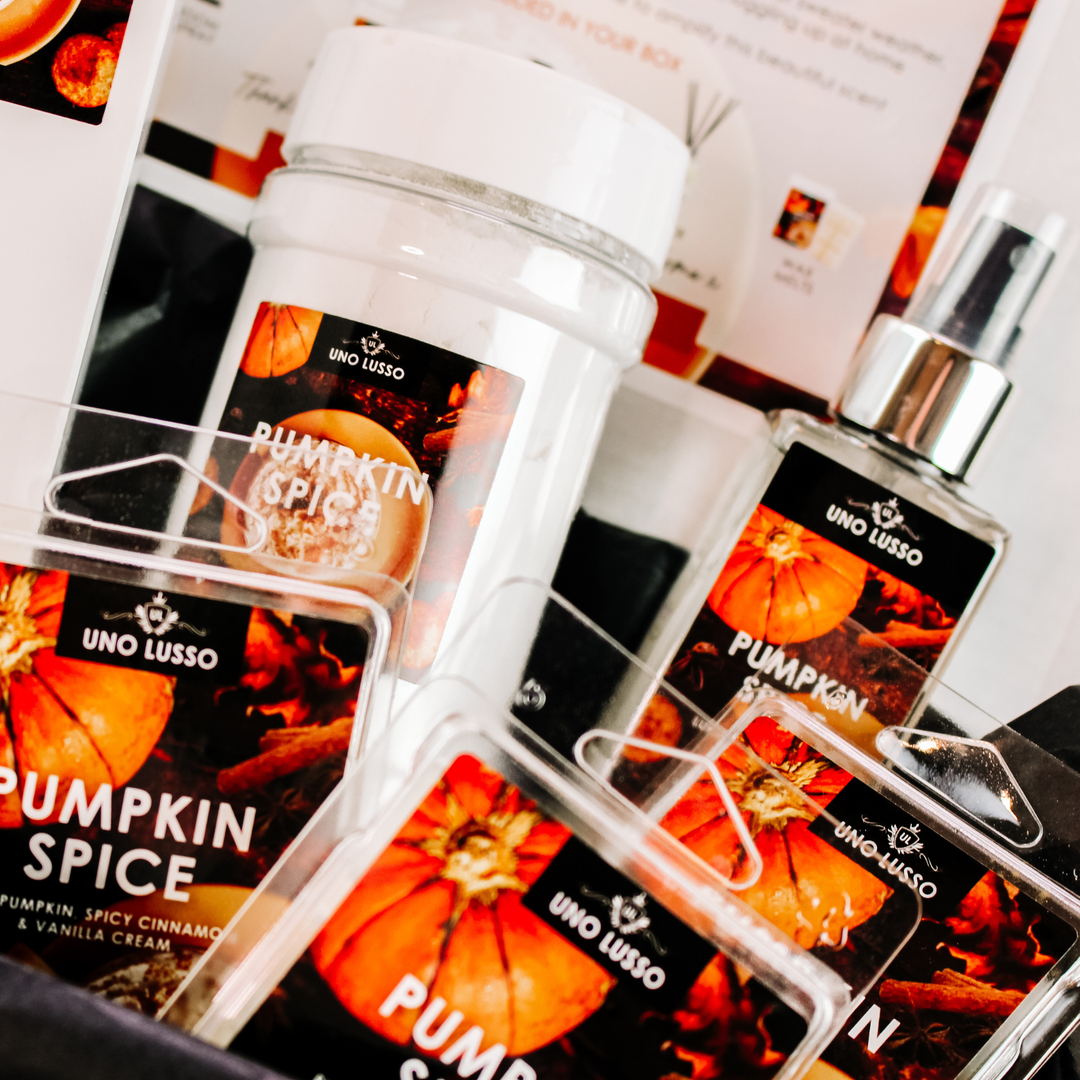 Pumpkin Spice Autumn Home Fragrance Bundle