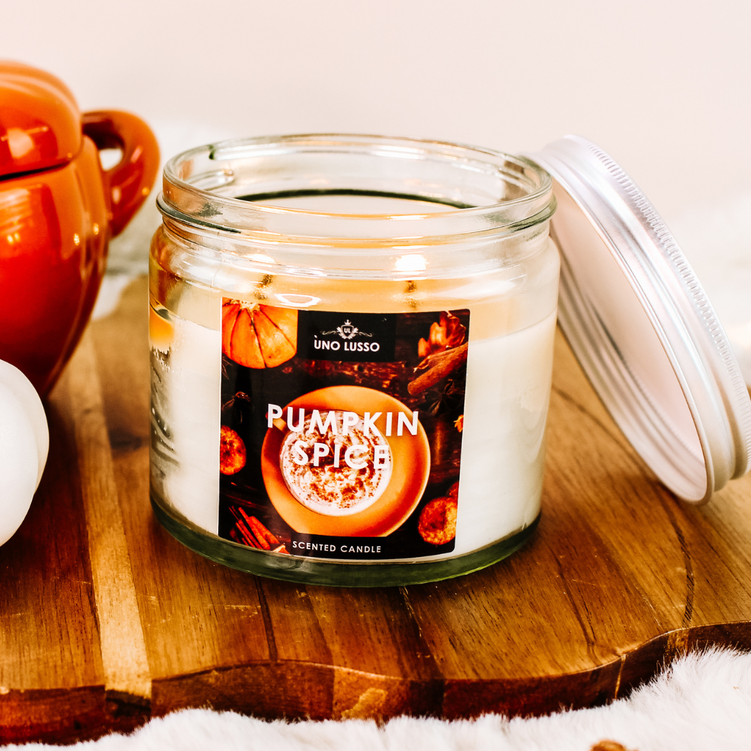 Pumpkin Spice Candle Jar