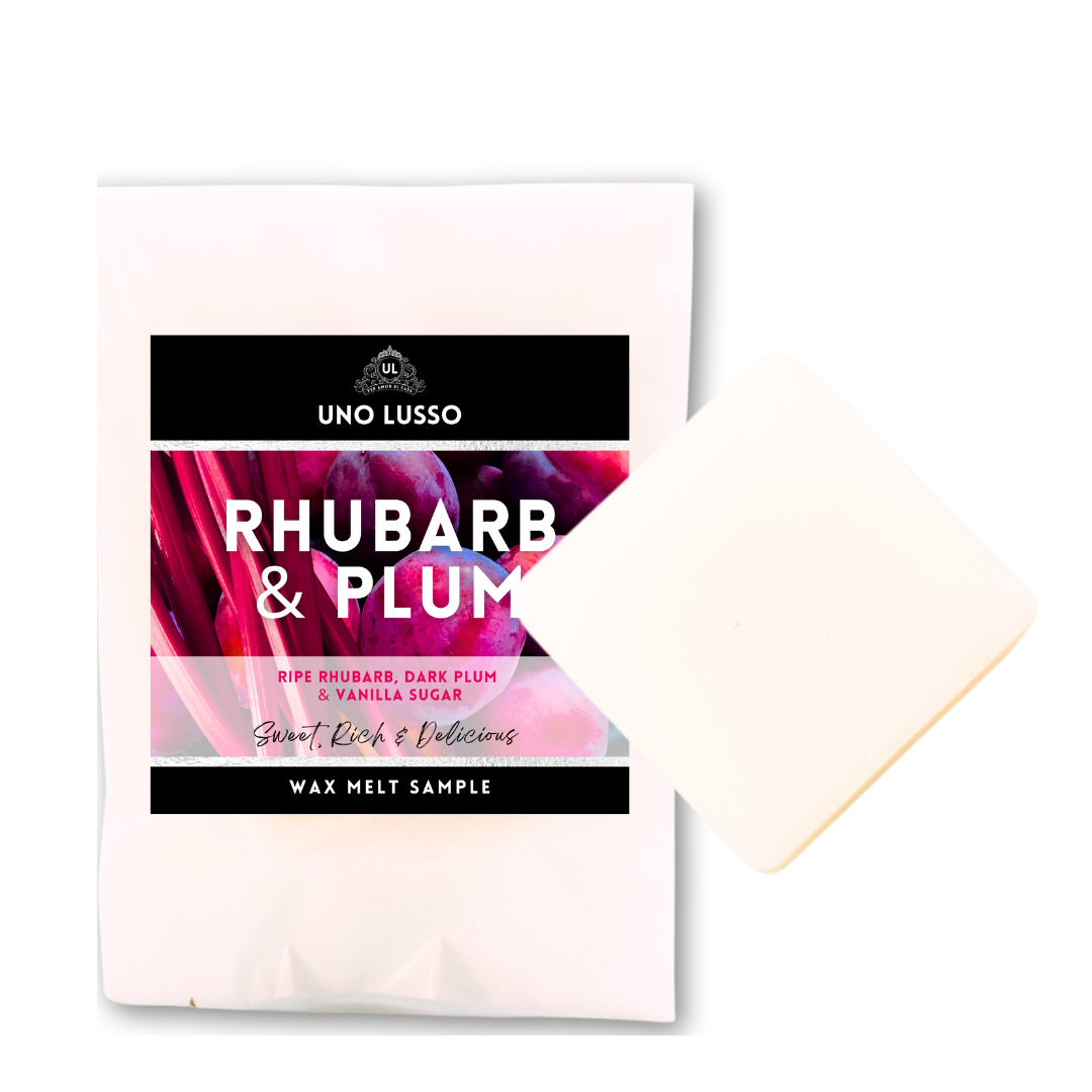 Rhubarb & Plum Wax Melt Sample