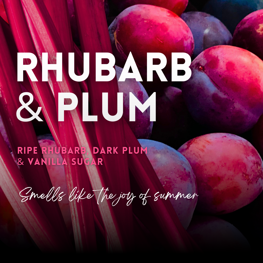 Rhubarb & Plum Wax Melt Clamshells