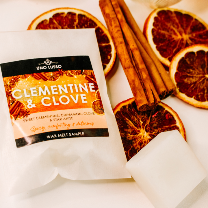 Scented Wax Melt Sample orange & clove