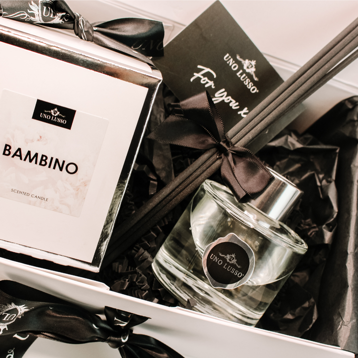 Luxe Shimmer Candle & Diffuser Gift Set - Bambino