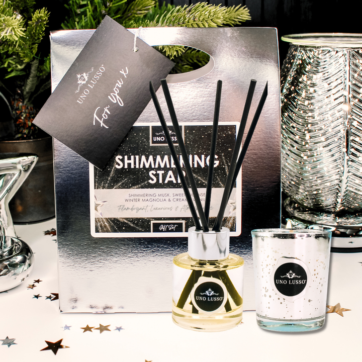 Shimmering Star Candle & Diffuser Gift