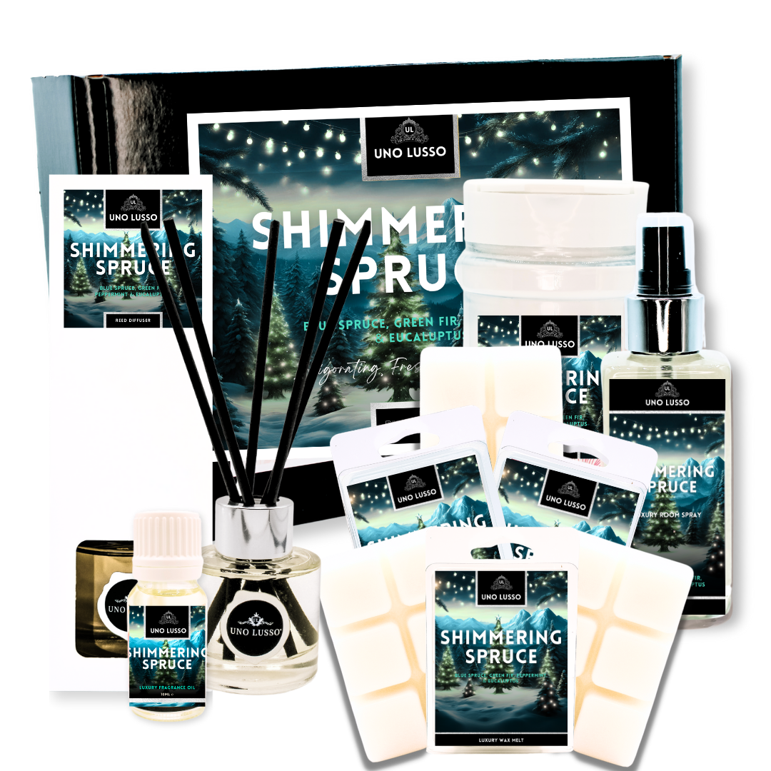 Shimmering Spruce Home Fragrance Bundle